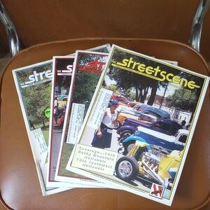 Collection of Streetscene Vintage Car Magazines 1992 1997 1998